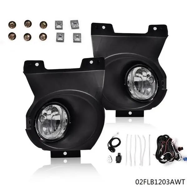 Bumper Fog Light Lamps Bulbs Replacement Fit For 11-14 Ford F150 Driving Pair