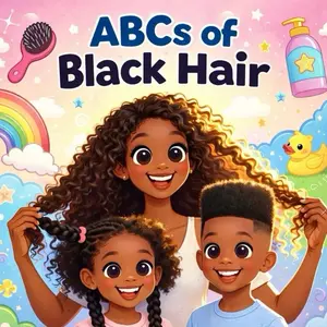 ABCs of Black Hair by Sharleen Hamilton - Educational Children's Book on Hair Care and Styles