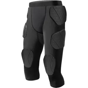 7 Pad Girdle Football Youth Football Girdle Youth Boys with  Integrated   Thigh Pads- Basketball Padded Compression Shorts for Basketball Baseball Rugby Soccer