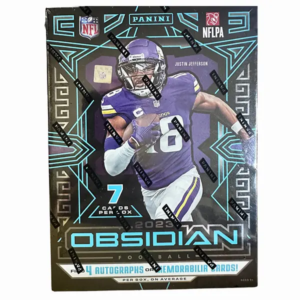 2023 Panini Obsidian NFL Football Hobby Box/Pack - 7 Cards/Pack, 1 Pack/Box, Sports Cards Box, Collectible Card, Dark Aesthetic