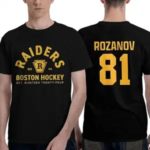 81-Boston Raiders Tee,Hudson Williams Connor Storrie Shirt, Heated Rivalry, Ilya Rozanov Shane Hollander Shir t Fit Top t shirts women oversized tshirt women Cotton Fabric Clothes Womenswear