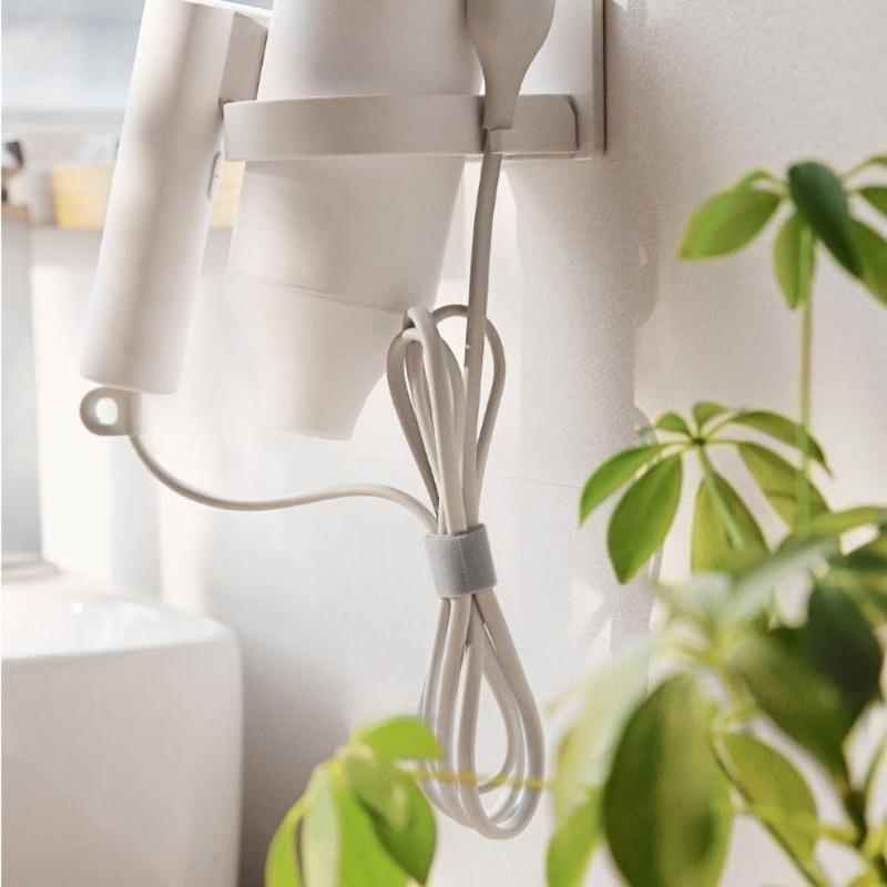 Reusable Velcro Cable Ties Hook & Loop Nylon Fastening Tape Wire Organizer for Power Wire Management Self Gripping Cord Rope Holder Multicolored(Pack Of 1)