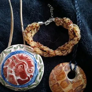 Mexican Inspired Jewelry Jar