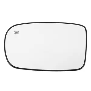 Heated Mirror Glass 68101147AA W/ Backing Plate Left Driver Side Car Exterior Mirror Glass for Chrysler 200 2011-2016 for Dodge Charger 2011-2021