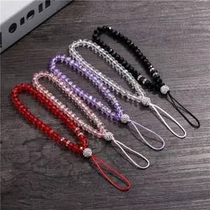 Creative Beaded Phone Chain Wrist Strap, Stylish Mobile Phone Pendant Bracelet, Unique Hand Wrist Lanyard for Everyday Use
