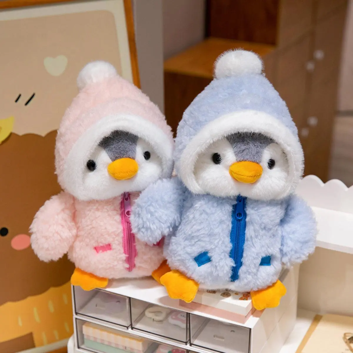 Cute Penguin Plush Toy, 1 Count Cartoon Penguin Plush Doll, Stuffed Animals Birthday Gift, Home Decor Cute Penguin Plush Toy, 1 Count Cartoon Penguin Plush Doll, Stuffed Animals Birthday Gift, Home Decor