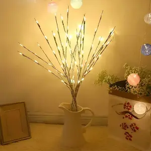 LED Simulation Branch String Light, Creative Flower Arrangement Light, Nordic Room Decorative Tree Light for Home Decor, Party Decor