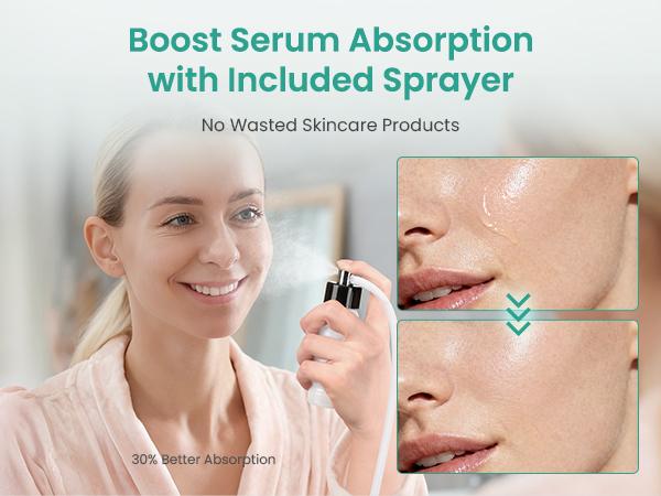 UNOISETION Diamond Microdermabrasion Machine- 3 in 1 Professional Facial Microdermabrasion Tool for Exfoliation & Blackhead Removal for Home Use Skin Care, Reduces Fine Lines, Boosts Serum Absorption