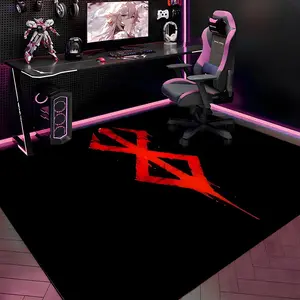 A-Amsterdamsche Football Club Floor Mat Gaming Room Soft Flannel Floor Rug Home Decor Rugs Non-Slip Absorbent Doormat for Esports Setup, Bedroom, Entrance, Gamer Home Decor, Anti-Skid Washable Mat, Multiple Sizes Available