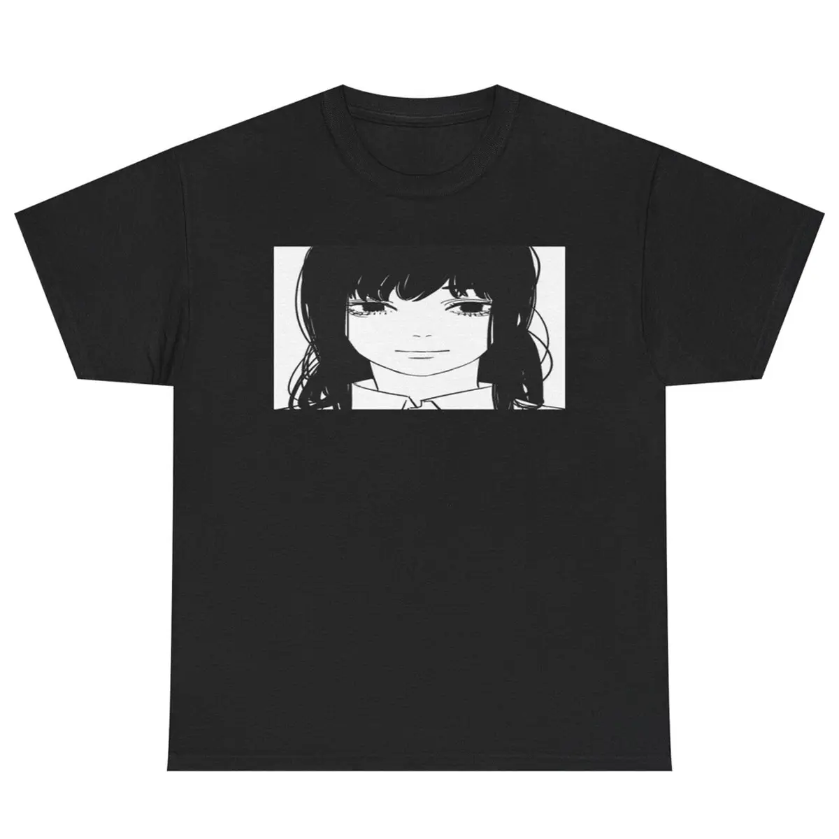 [100% Cotton] Asa Stare Chainsaw Man T-Shirt, Funny Anime Meme Tee, Asa Mitaka Manga Shirt, Japanese Otaku Streetwear Merch, Unisex Graphic Top, Cool Anime Clothing Gift, Chainsaw Man Fans Christmas Apparel