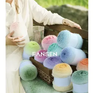 200g Gradient Yarn for Knitting and Crochet, Beginner Friendly Knitting, Stylish High-Quality Fashion Yarn for Shawls and Blankets, Perfect for Creative Projects
