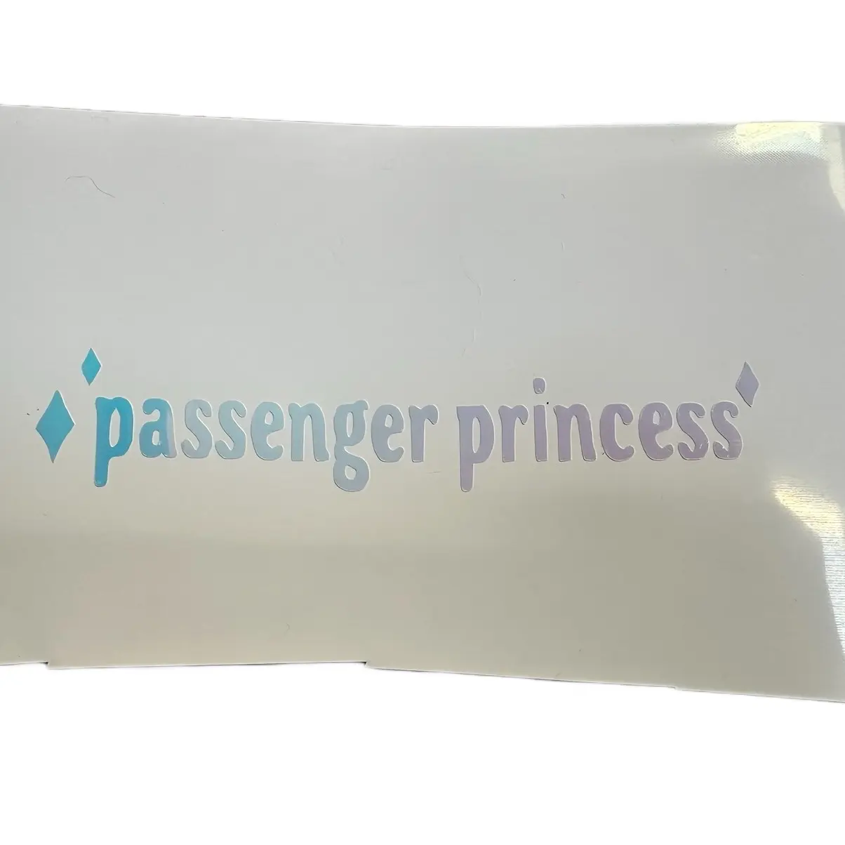 Passenger Princess sticker