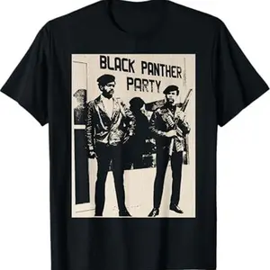 Black Panther Party Vintage History Self-Defense T-Shirt Small Sweatshirt Top
