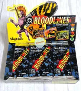 1993 SkyBox DC Bloodlines Trading Cards