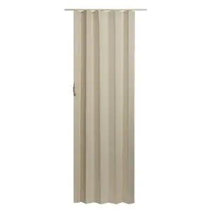 36 x 80 in. Sienna Cottage Accordion Folding Door, White