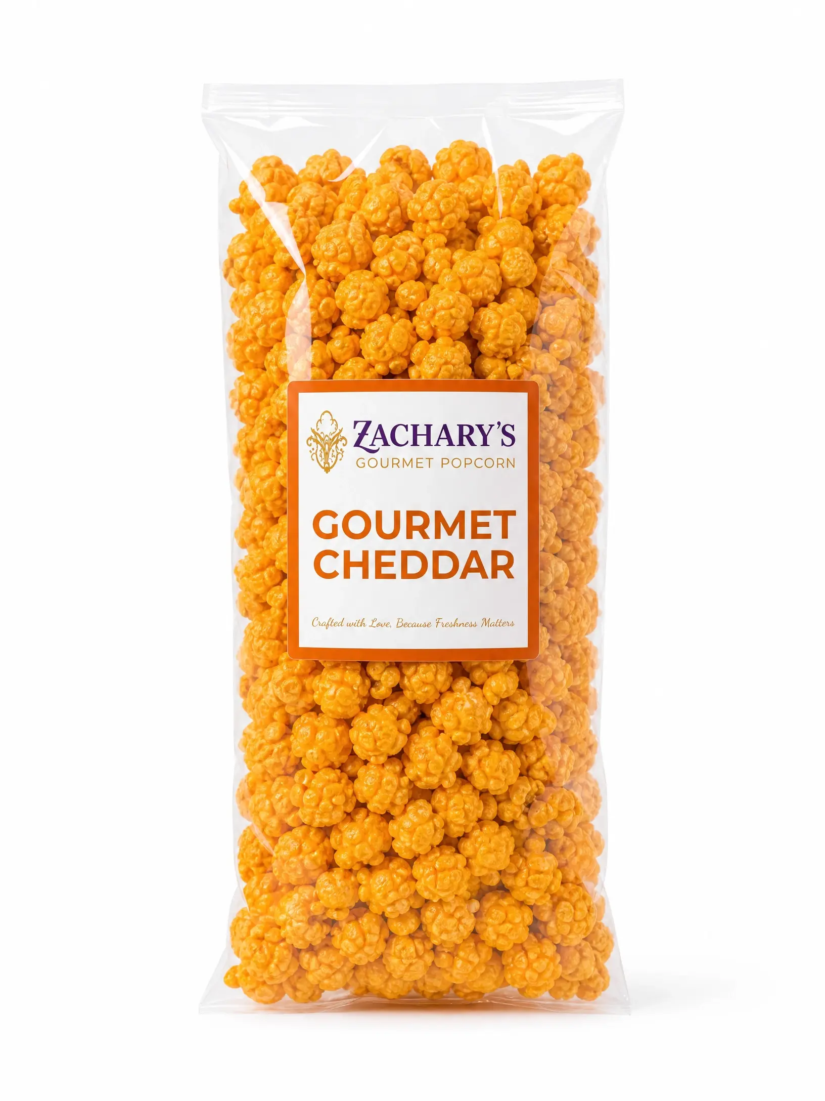 Cheddar Popcorn — Bold & Tangy Real Cheddar | Zachary's Gourmet Cheddar Popcorn — Bold & Tangy Real Cheddar | Zachary's Gourmet