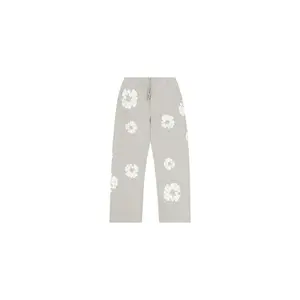 Denim Tears Cotton Wreath Baggy Sweatpants Grey