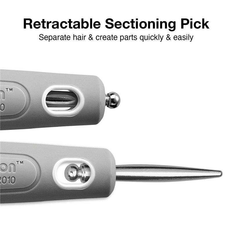 Olivia Garden Extra-Long Barrel Ceramic + Ion Hair Brush - Professional Quality Round Brush