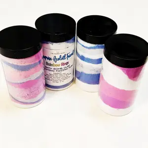 Easter - Squishy Bath Bombs - and Squish Toy - Fizzing Foaming Bath Bomb & Bubble Frosting "Fruit loops"