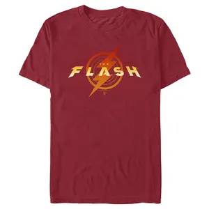 Men's The Flash Animated Yellow Logo T-Shirt