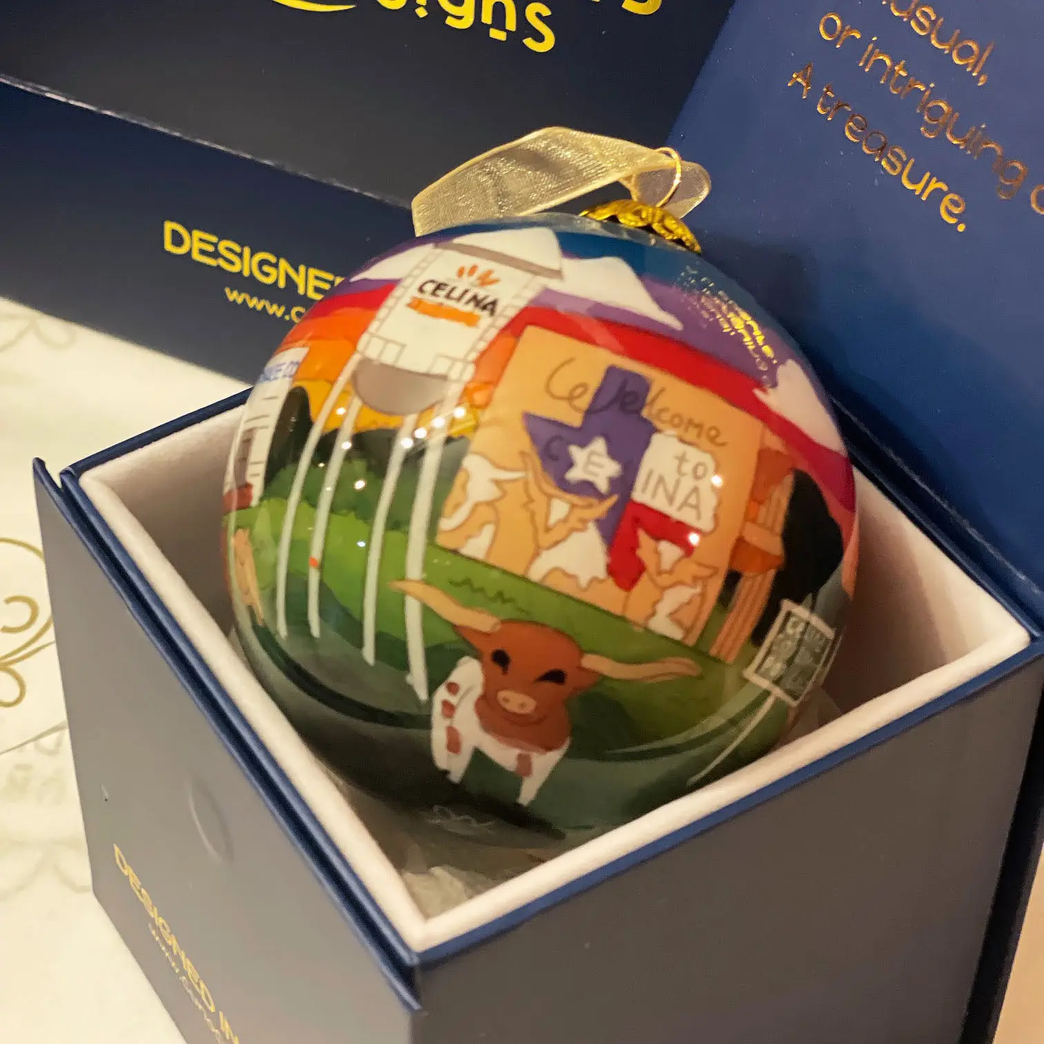 Historical Downtown Celina - Celina Christmas Ornament Collection