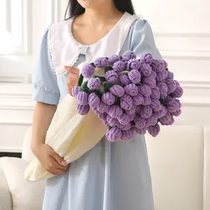 Handwoven Plush Round Rose Throw – Luxury Blanket That Folds Into a Rose Bouquet, Perfect Gift for Loved Ones, Moms & Friends, Suitable for Living Room, Bedroom & Aesthetic Outdoor Shots | Multiple Sizes: 60/80/110/160cm Diameter