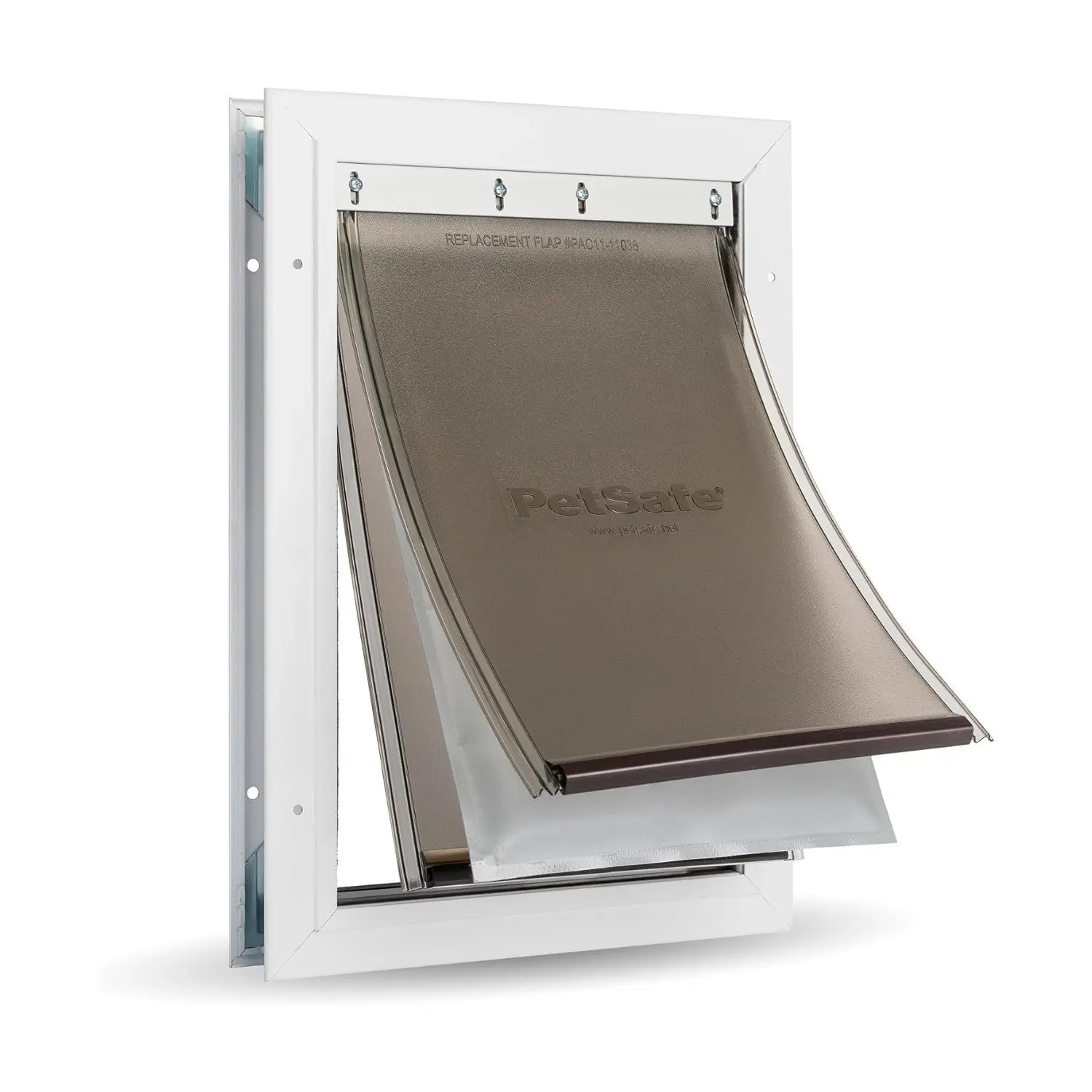 PetSafe - ZPA19-16854 Extreme Weather Aluminum Pet Door - Large