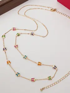 Colorful Waist Chain for Vacation Style, Trendy Accessory for Women, Perfect for Holiday, Fashionable Belt for Casual Wear