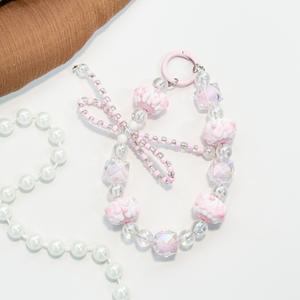 Minimalist Versatile Key/Phone-chain Bags --Open in Live --Finished Diy Key/Phone-chain Jewelry Craft Bead chain