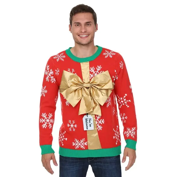 Christmas Present Ugly Christmas Adult Sweater
