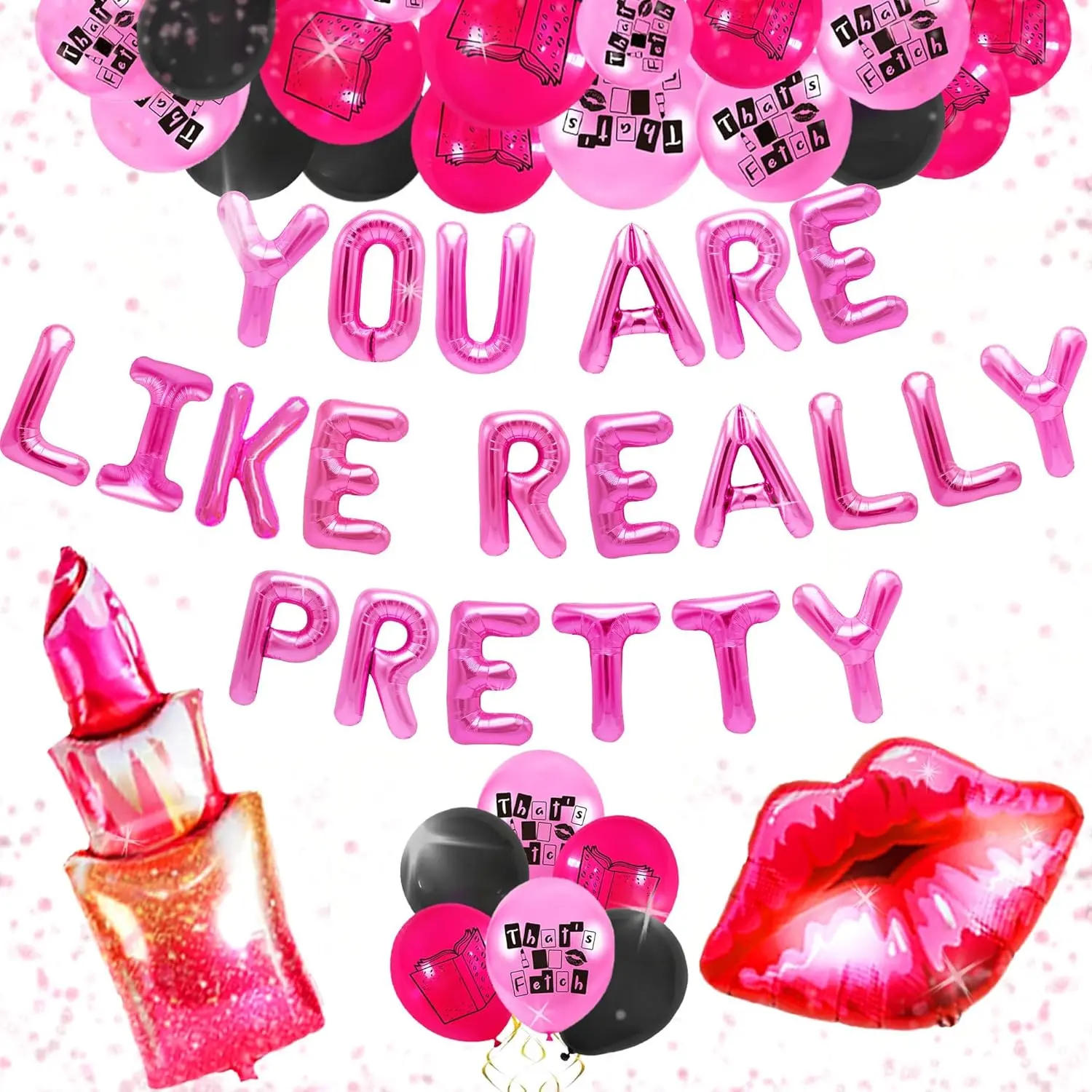 You Are Like Really Pretty Party Decor Mean Girl Bachelorette Party Decorations Early 2000s Party Decorations Y2K You Are Like Really Pretty Banner Sign
