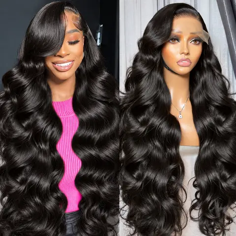 Bling Hair Body Wave 13x6 Lace Front Human Hair Wigs Brazilian 13x4 Body WavyTransparent Frontal Wig 180 Density 4x4 Lace closure Wig For Women 14~38Inch #TikTokShopFallDealsForYou