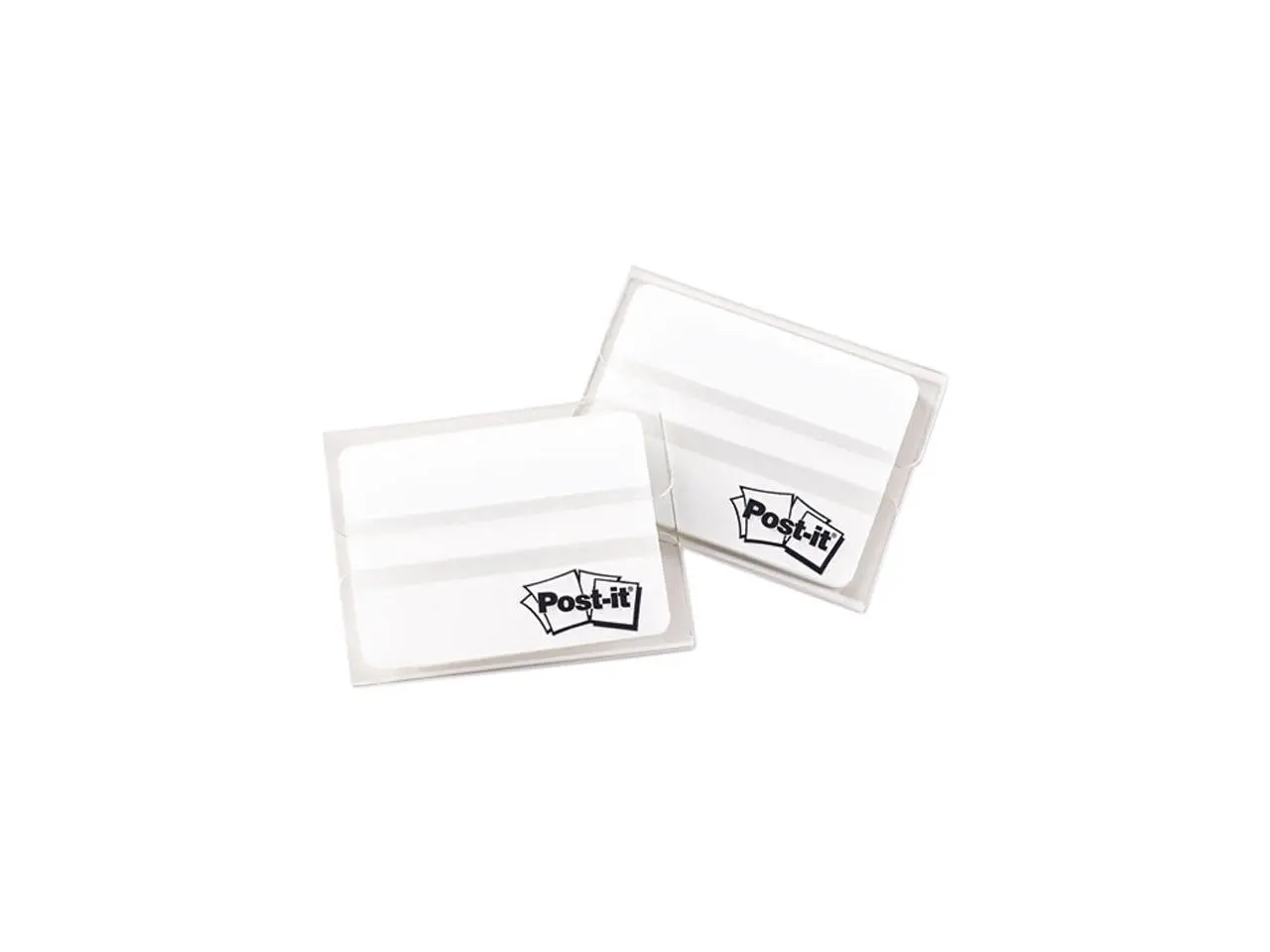 Post-it 686F-50WH Durable File Tabs, 2 x 1 1/2, White, 50/Pack