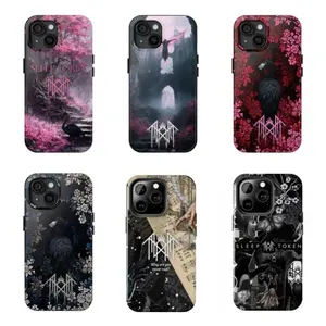 Sleep Token Jerry Flamingo Phone Case, Even In Arcadia Tour 2025 Tough Phone Case,for iPhone 16 15 14 13 12 11 17Pro Max,for Samsung S25 S24 S23 S22 Ultra,Gift For Fans,Protective Cover Christmas/birthday Gift