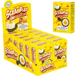 Scrambled Gummy Sizzlers: 12-Piece Display