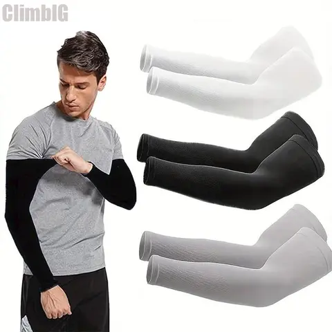 3 Pairs Cooling UPF 50+ UV Protection Arm Sleeves | SunSafeTok OutdoorTok Breathable Unisex Sun Sleeves | Birthday Gift for Him Her Golf Fishing Cycling Outdoor Daily Wear