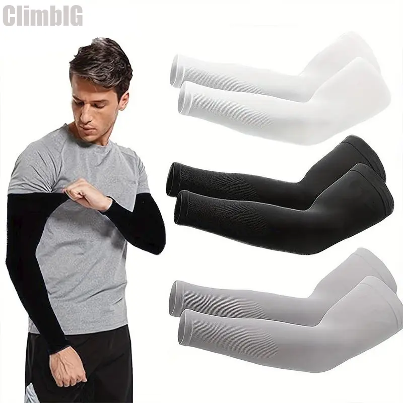 3 Pairs Cooling UPF 50+ UV Protection Arm Sleeves | SunSafeTok OutdoorTok Breathable Unisex Sun Sleeves | Birthday Gift for Him Her Golf Fishing Cycling Outdoor Daily Wear