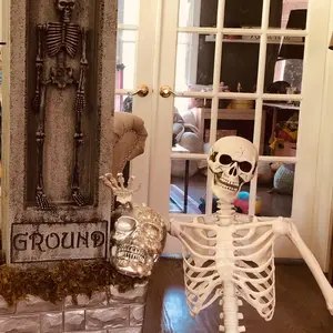 Light Up Halloween Columns