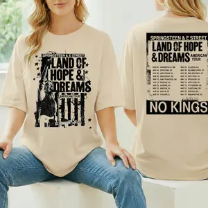 Bruce Springsteen Tour 2026 T-shirt, Bruce Springsteen Land Of Hope & Dreams Tour Shirt, Bruce Springsteen Fan Gift, Bruce Springsteen Merch