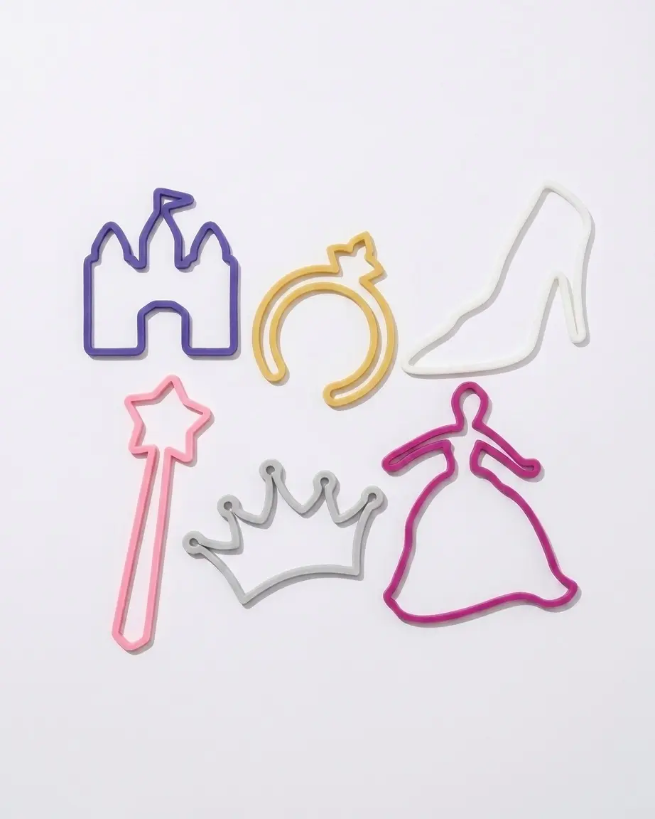 Sillybandz Princess 24 Pack Stackable Bracelets Trendy Fashionable Accessories