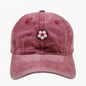 2026 Fashion Trend Hot-Selling Washed Baseball Cap Embroidered Football Baseball Cap for Men and Women Outdoor Sun Protection Duckbill Cap