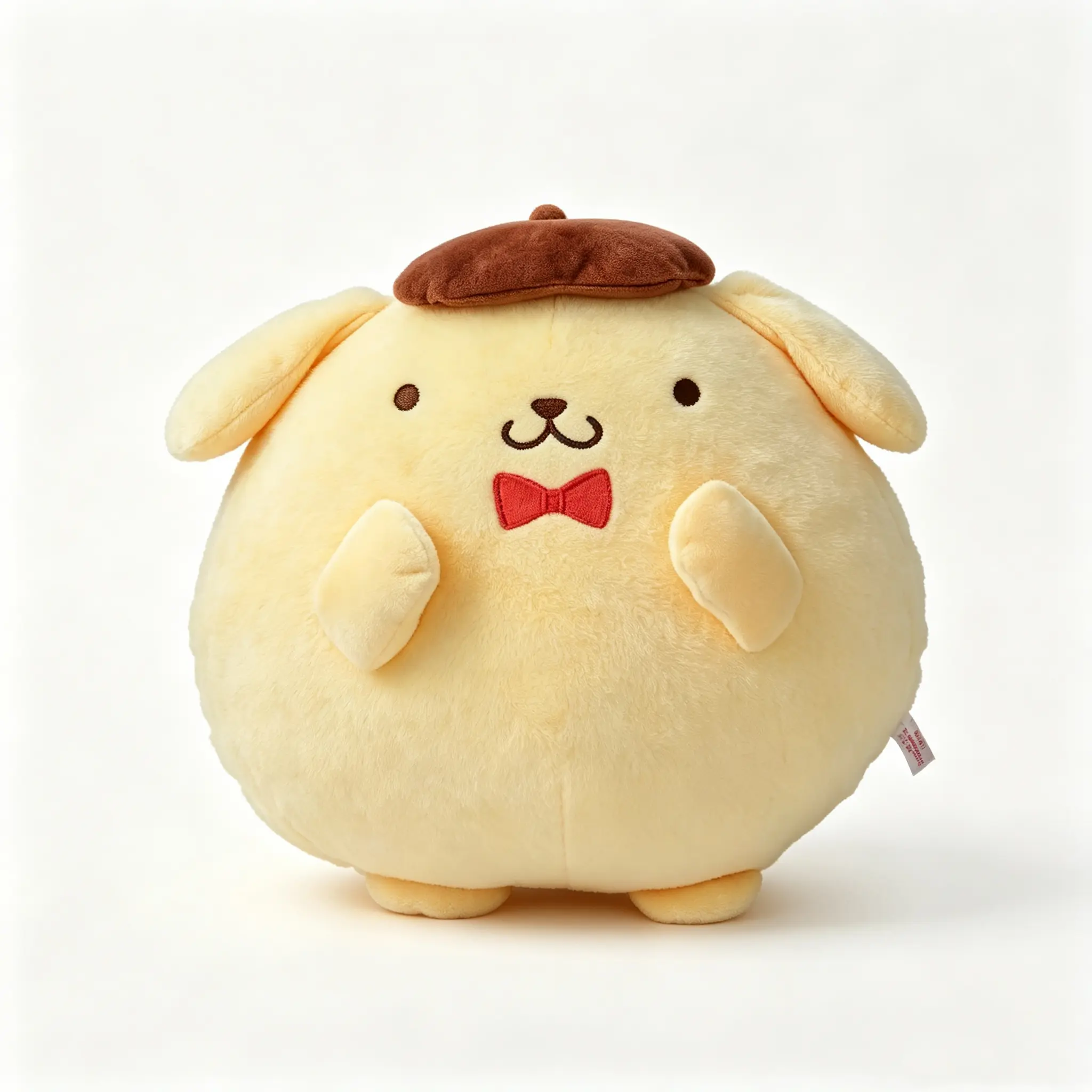 Sanrio Pompompurin 15.75-inch Plush Pillow - Adorable Soft Cuddly Design for Fans & Collectors - Perfect Size for Snuggling or Decorating