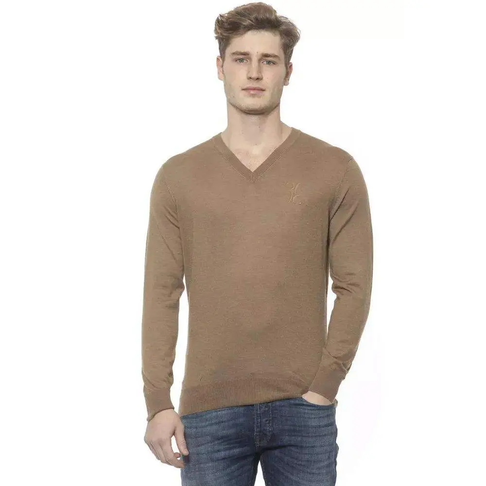 Billionaire Italian Couture Beige Cashmere Sweater