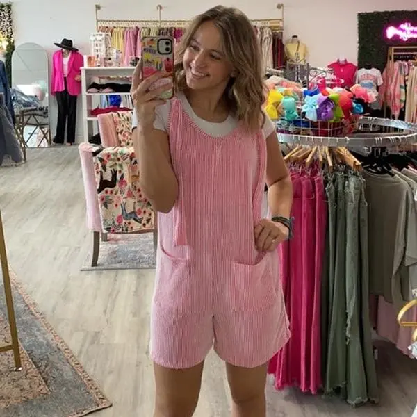 Strawberries & Cream Romper