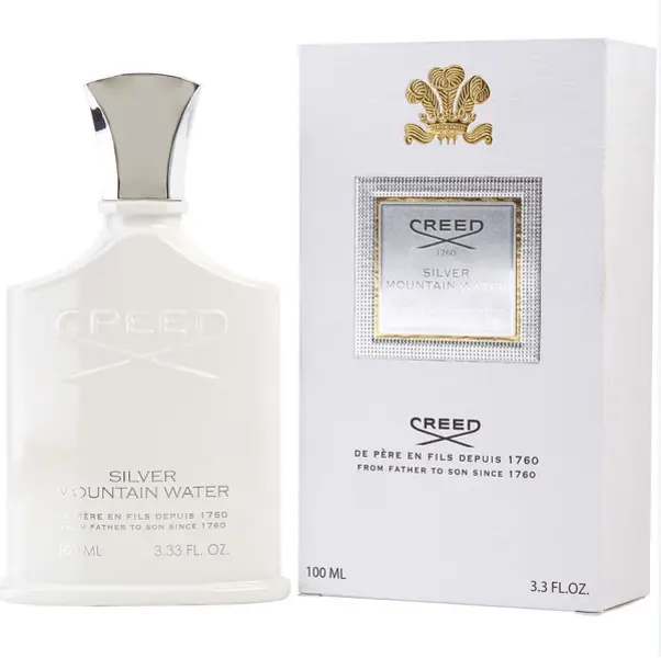 Creed Silver Mountain Water Eau de Parfum 3.3oz 100ml Unisex Perfume New In Box