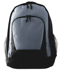 Men's Polyester Ripstop Tech Backpack - Water-Resistant, 1 Size, All Seasons Outdoor Bag for School, Hiking Hauls, One Size