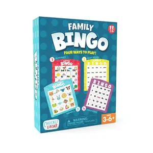 Chuckle & Roar Family Bingo for Children Ages 3-6 and older by Buffalo Games