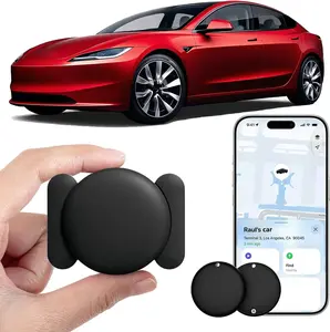 Mini GPS Tracker for Vehicles | For Cars, Bikes & Travel | Magnetic Hidden Car Tracking Device | Real-Time Location | No Monthly Fee | Long Battery Life | Works with Find My (iOS Only) | Compact & Discreet | Protect Your Vehicle Anytime | Durable & Easy