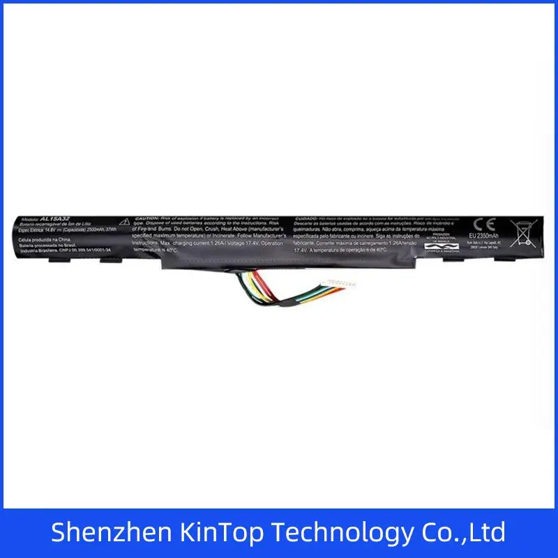 Black Laptop Battery for Acer E5-473G E5-573G E5-553G Replacement Battery  Al15A32