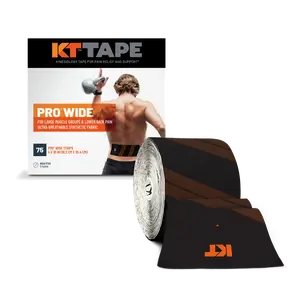 KT Tape Pro Wide 75 Strip 10" Precut - Lower Back Pain Tape